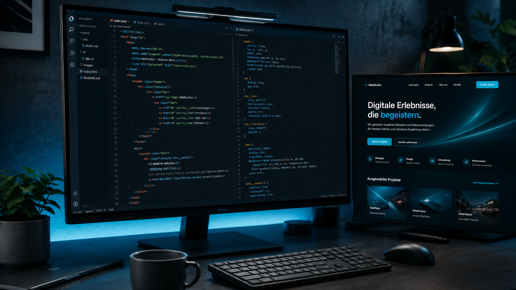 Webdesign von Ben@Media